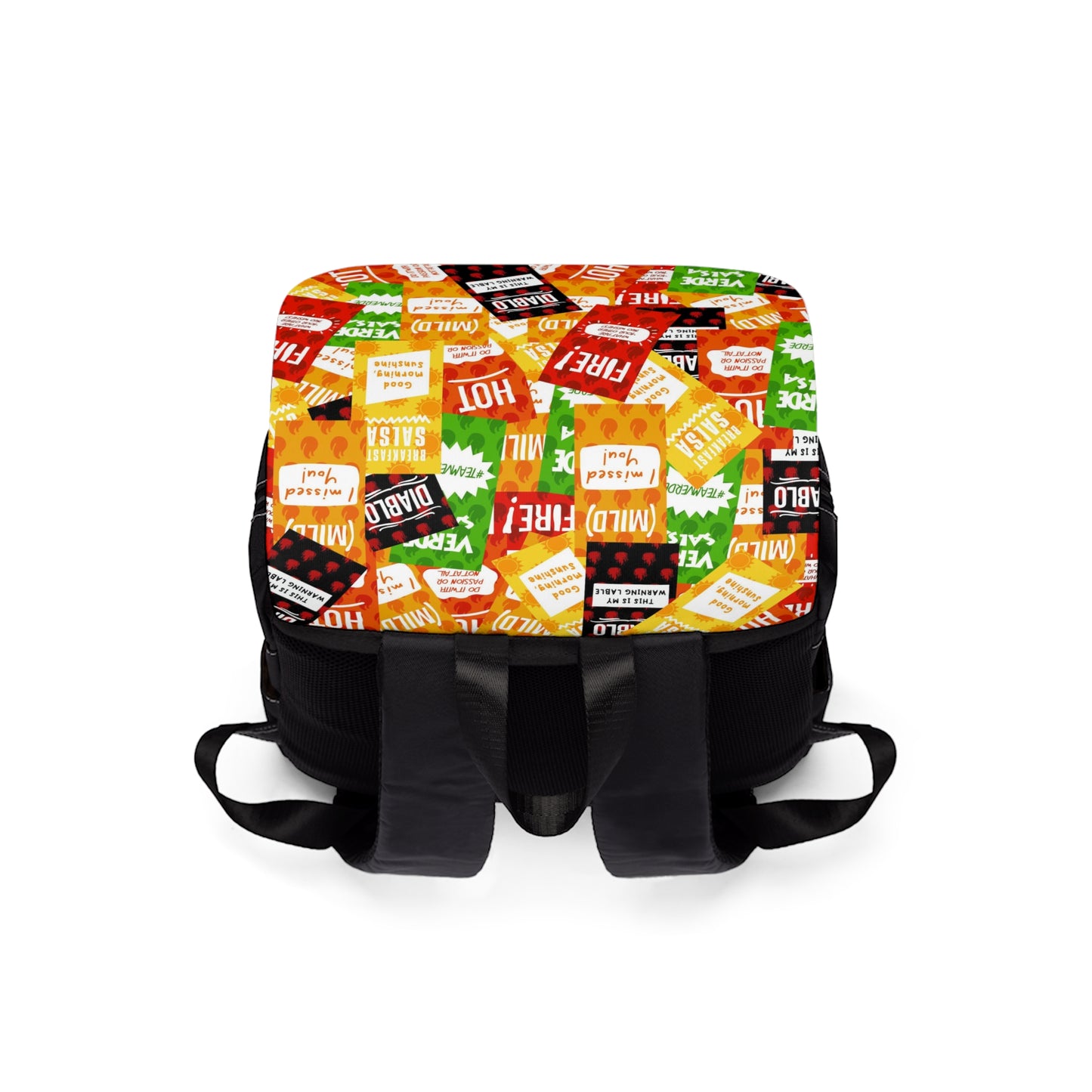 Taco Bell Sauce Packets Unisex Casual Shoulder Backpack