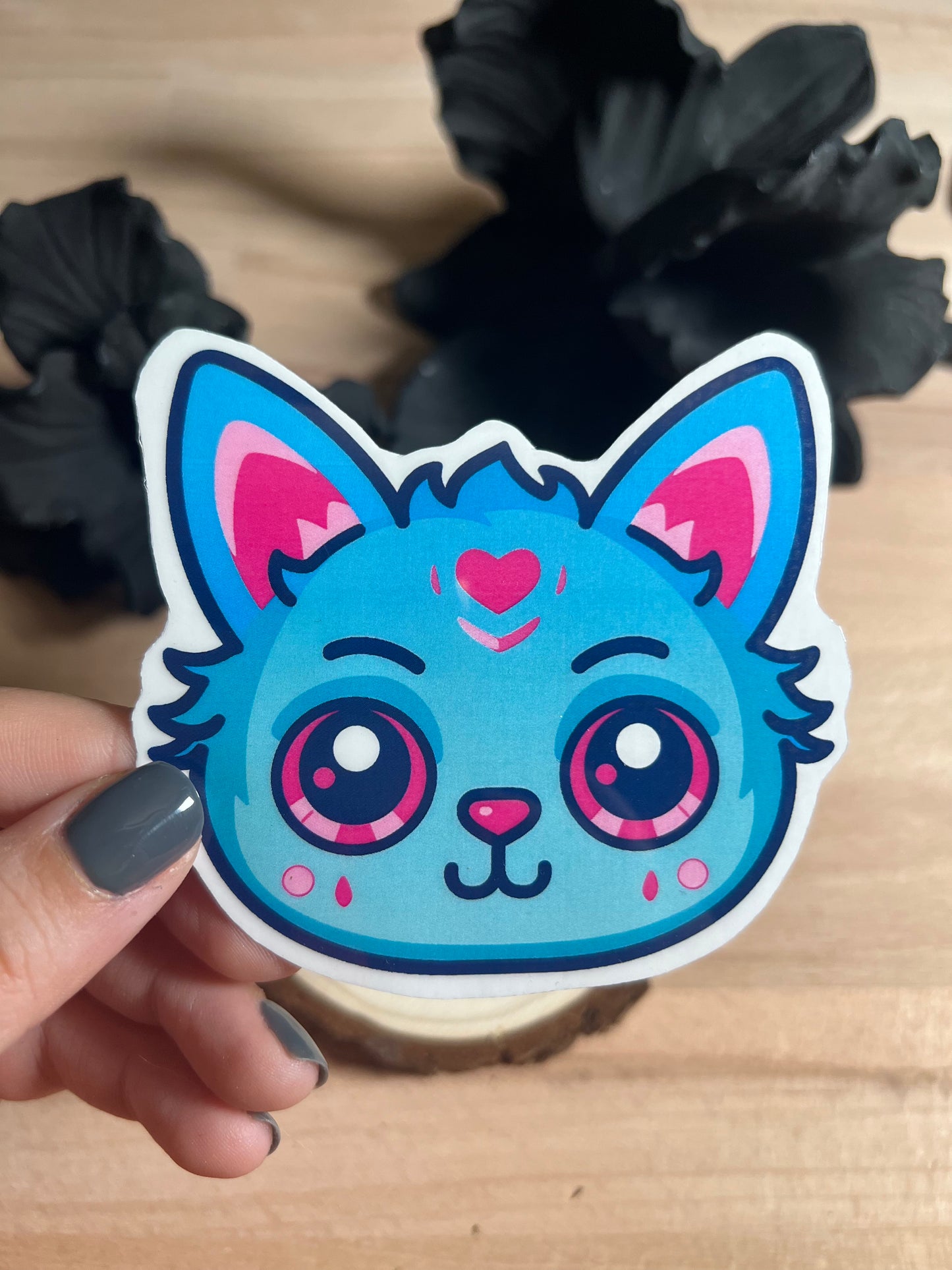 Cat Waterproof Sticker