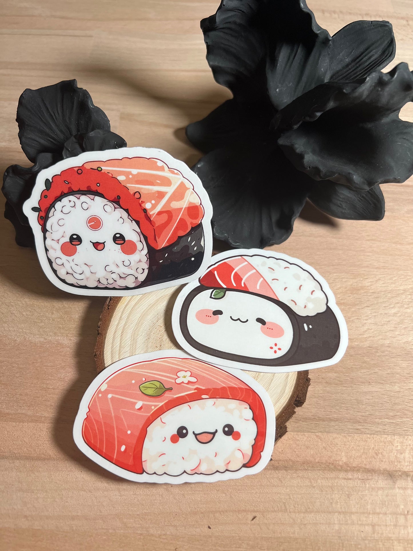 Cute Sushi Waterproof Stickers