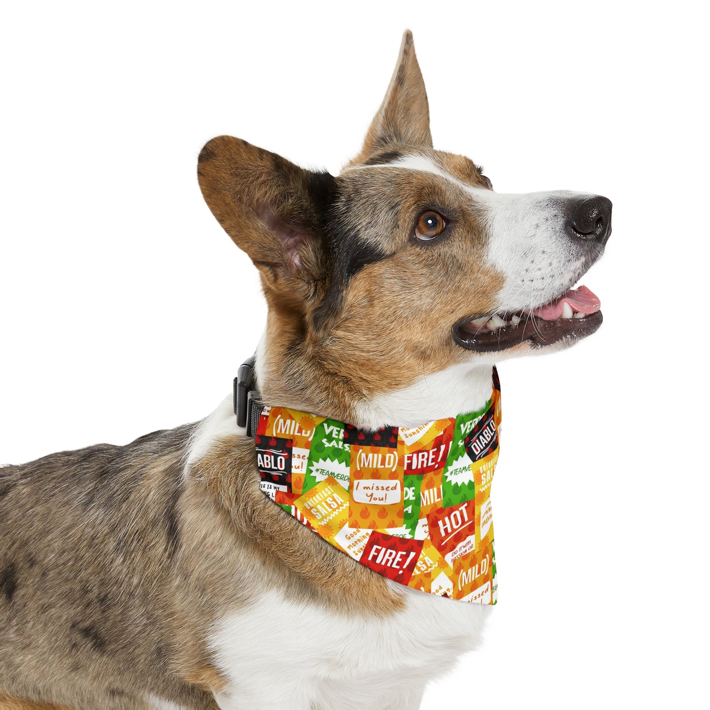 Taco Bell Sauce Packets Pet Bandana Collar