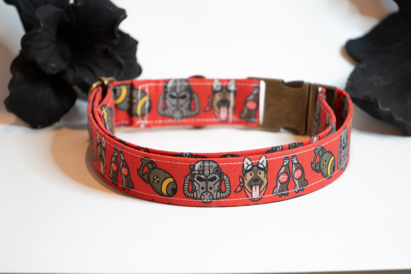 Fallout Dog Collar Red