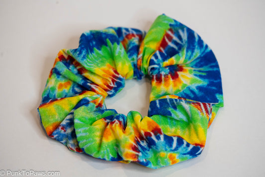 Tye-Dye Scrunchie